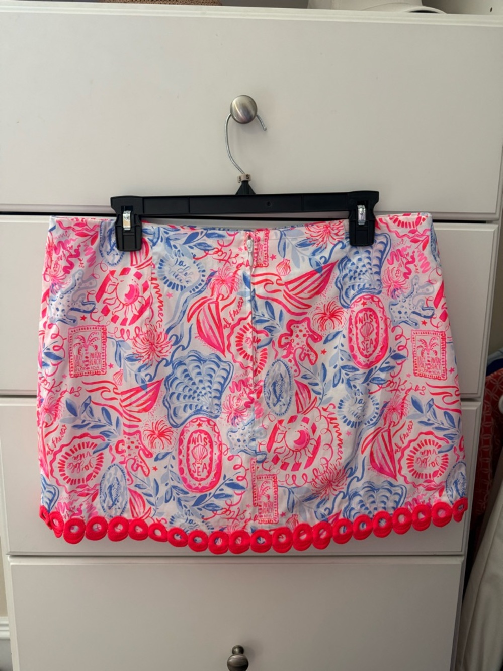 NWT Lilly Pulitzer Michelina Mini Skort Lil Sun Sea Sand Size 12 ⛳️🐠⛱️ - Picture 7 of 12